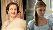 Personagens de The Crown e Bridgerton - Divulgação/Netflix
