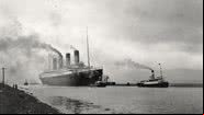 Navio Titanic em 10 de abril de 1912 - Wikimedia Commons/Desconhecido