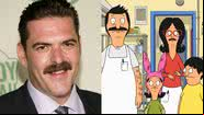 Jay Johnston (à esqu.) e imagem de Bob's Burgers (à dir.) - Getty Images