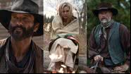 Cenas de '1883' e '1923', séries derivadas de 'Yellowstone' - Reprodução/Paramount