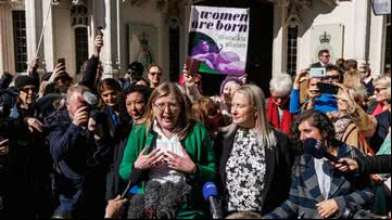 Susan Smith e Marion Calder, diretoras da "For Women Scotland" - Getty Images
