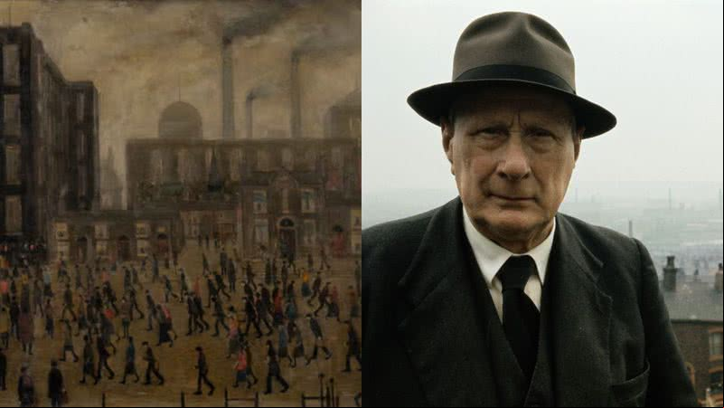 "Going to the Mill" de Laurence Stephen Lowry - Reprodução/Lyon & Turnbull e Getty Images