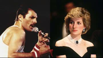 Freddie Mercury e Diana - Getty Images