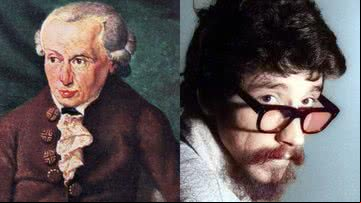 Immanuel Kant e Raul Seixas - Getty Images e Arquivo Nacional