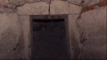 Câmara selada ficou escondida sob o castelo por 300 anos - Divulgação/Ancient Galich National Reserve