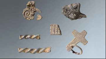 Artefatos encontrados na Alemanha - Divulgação/ALSH