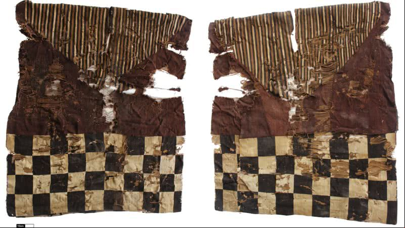 Fotos de antigo traje inca - Reprodução/Correa-Lau et.al