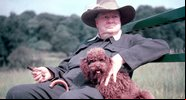 Winston Churchill e seu cachorro - Getty Images