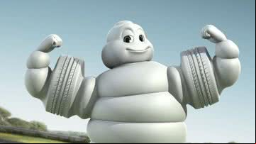 Imagem mostra uma das versões do boneco Michelin - Reprodução/Michelin