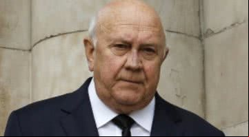 FW de Klerk venceu o Nobel da Paz em 1993 - Getty Images