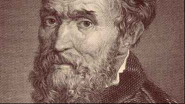 Retrato do gênio renascentista Michelangelo - H. Michael Karshis, Creative Commons