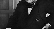 Winston Churchill capturado por Yousuf Karsh, em 1941 - Wikimidia Commons